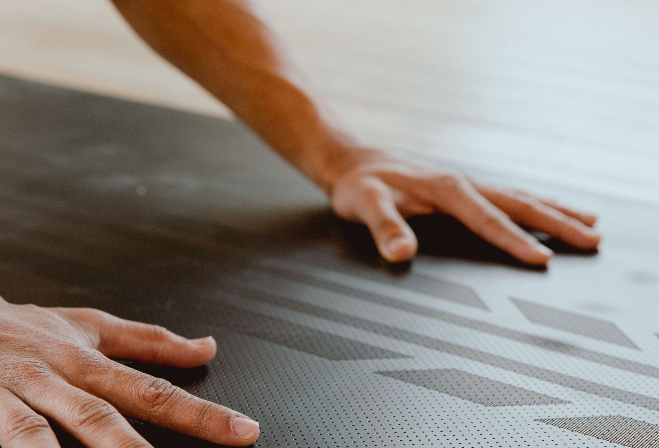 Paws X - Enhanced grip longer and wider yoga mat black – Yogi Bare